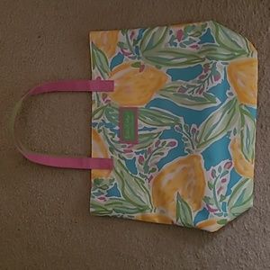 Lilly Pulitzer for Estee Lauder tote New